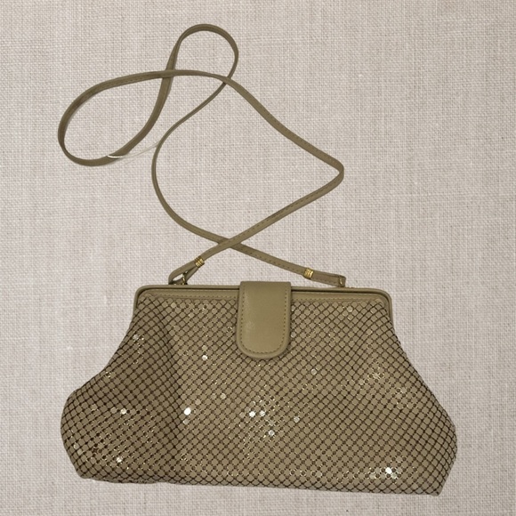 Whiting and Davis vintage metal mesh bag - Picture 1 of 7